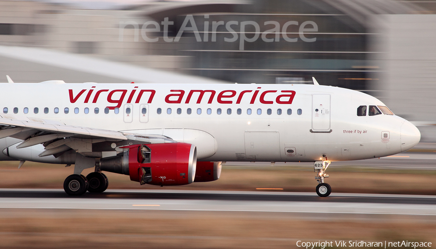 Virgin America Airbus A320-214 (N623VA) | Photo 117250