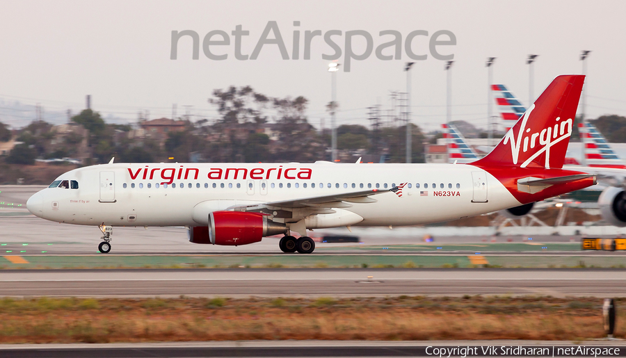 Virgin America Airbus A320-214 (N623VA) | Photo 117252