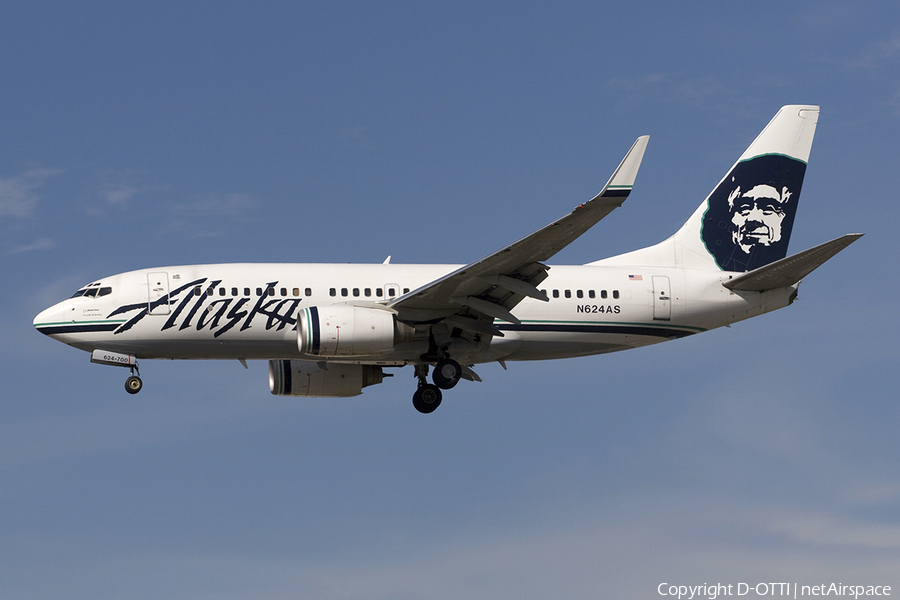 Alaska Airlines Boeing 737-790 (N624AS) | Photo 279909