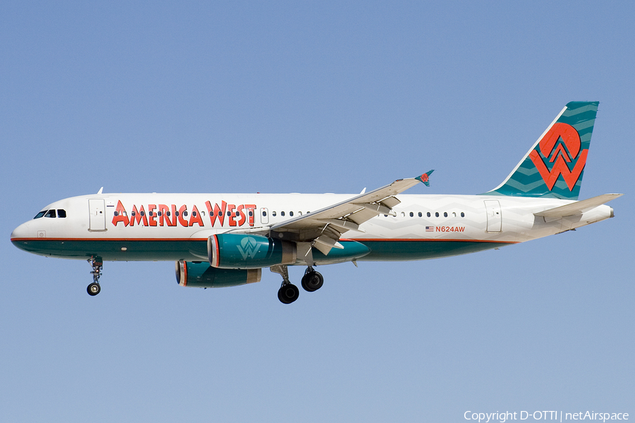 America West Airlines Airbus A320-231 (N624AW) | Photo 179265