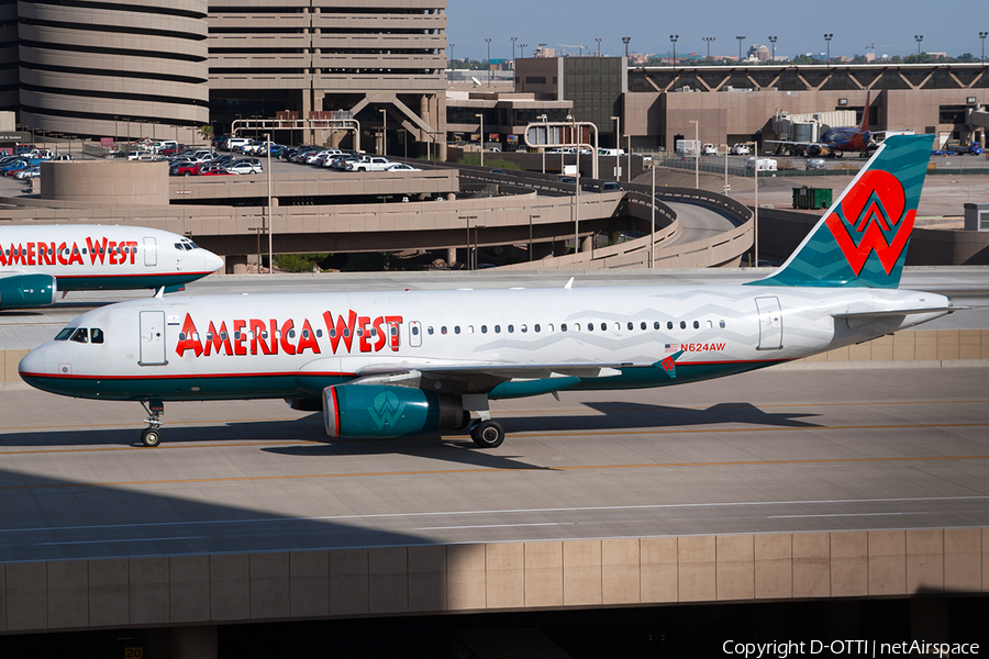America West Airlines Airbus A320-231 (N624AW) | Photo 187996