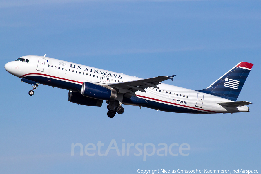 US Airways Airbus A320-231 (N624AW) | Photo 161285