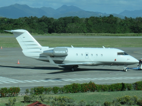 (Private) Canadair CL-600-2A12 Challenger 601 (N624EM) at  Santo Domingo - La Isabela International, Dominican Republic