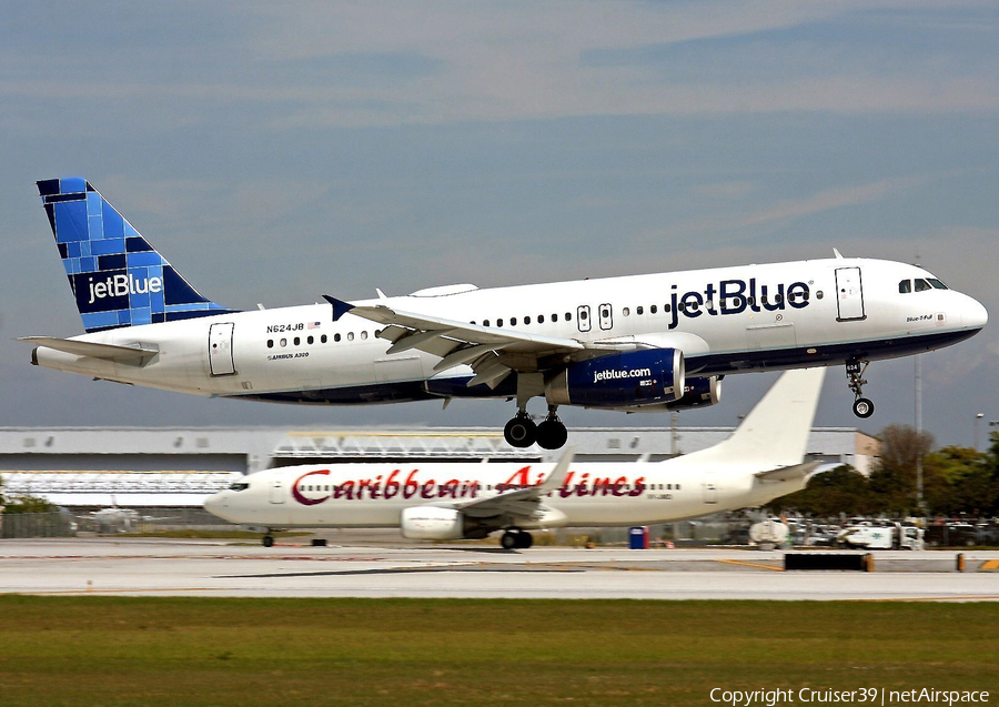 JetBlue Airways Airbus A320-232 (N624JB) | Photo 104781