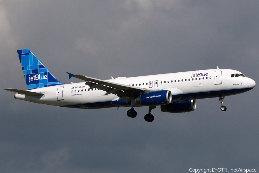 JetBlue Airways Airbus A320-232 (N624JB) | Photo 214424