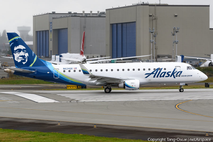 Alaska Airlines (Horizon) Embraer ERJ-175LR (ERJ-170-200LR) (N624QX) | Photo 470311