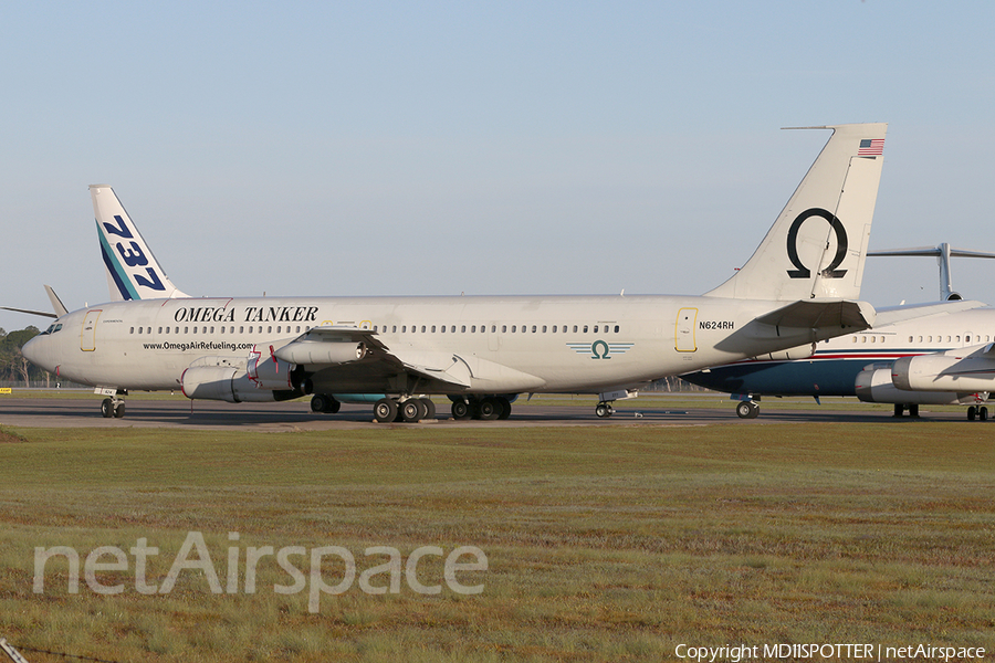Omega Air Boeing 707-338C (N624RH) | Photo 156676