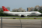 Northwest Airlines Boeing 747-251B (N624US) at  San Juan - Luis Munoz Marin International, Puerto Rico