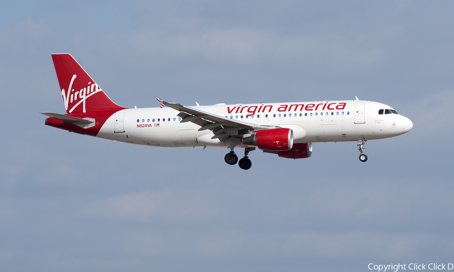 Virgin America Airbus A320-214 (N624VA) | Photo 167