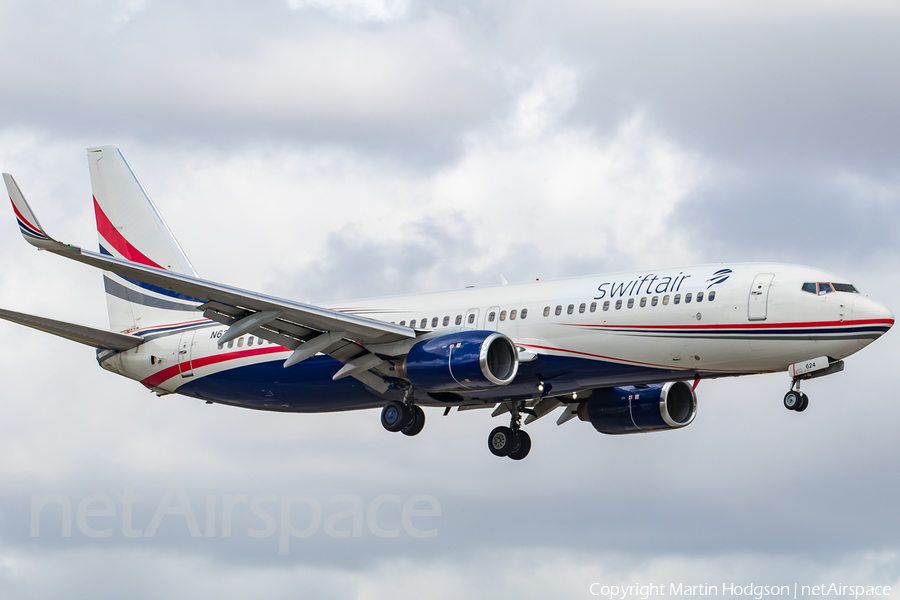Swift Air Boeing 737-86J (N624XA) | Photo 307844