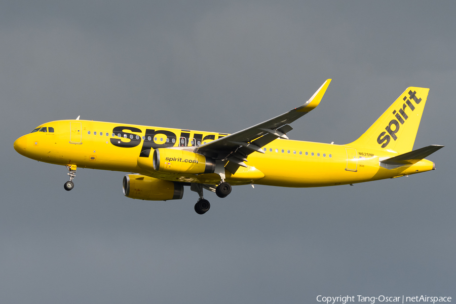 Spirit Airlines Airbus A320-232 (N625NK) | Photo 623416