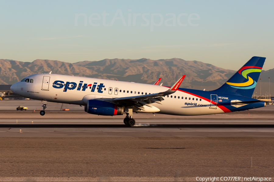 Spirit Airlines Airbus A320-232 (N625NK) | Photo 60075