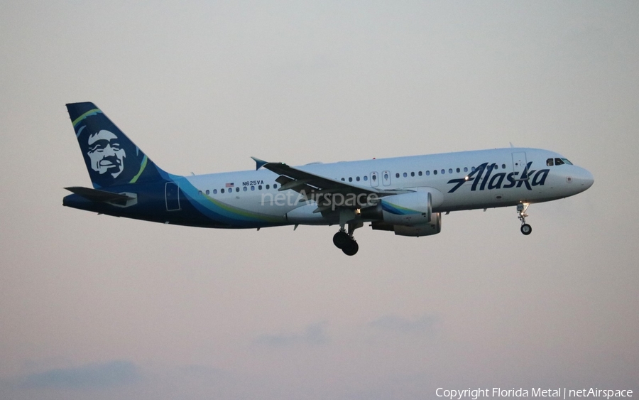 Alaska Airlines Airbus A320-214 (N625VA) | Photo 615005