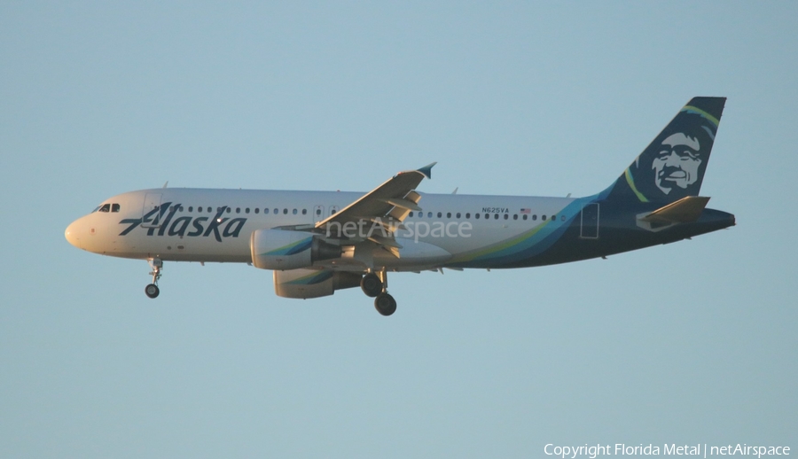 Alaska Airlines Airbus A320-214 (N625VA) | Photo 615003