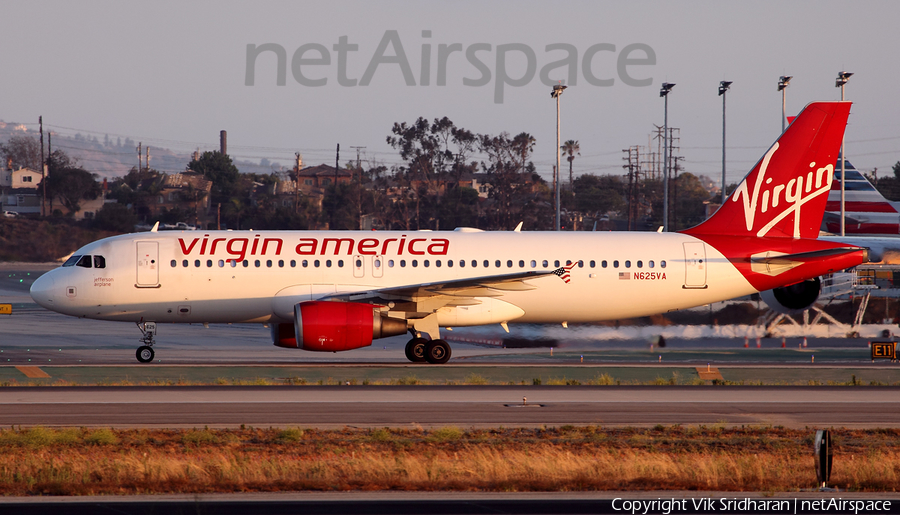 Virgin America Airbus A320-214 (N625VA) | Photo 117231