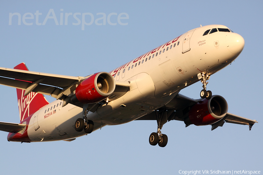 Virgin America Airbus A320-214 (N625VA) | Photo 49325