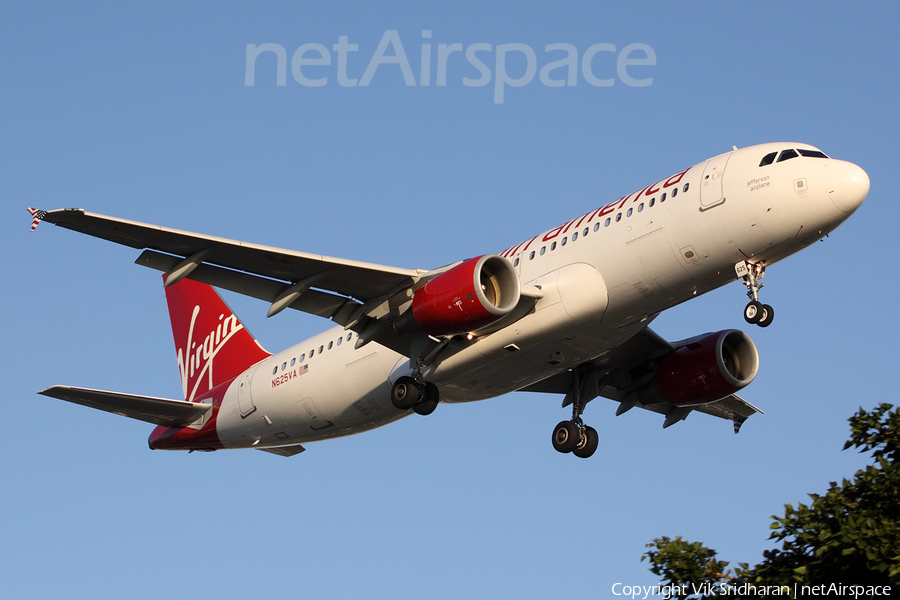 Virgin America Airbus A320-214 (N625VA) | Photo 7444