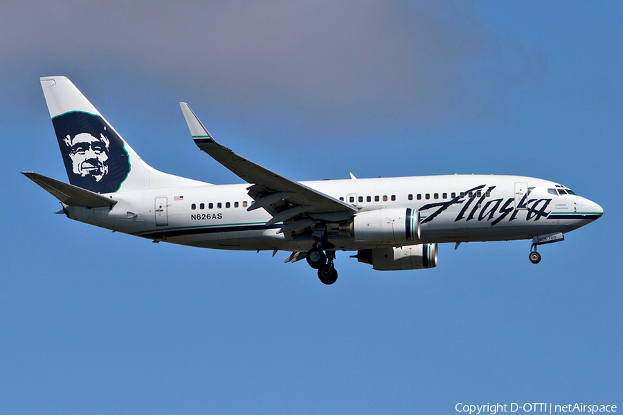 Alaska Airlines Boeing 737-790 (N626AS) | Photo 363665