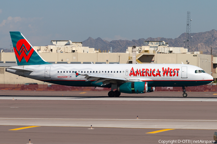 America West Airlines Airbus A320-231 (N626AW) | Photo 189152