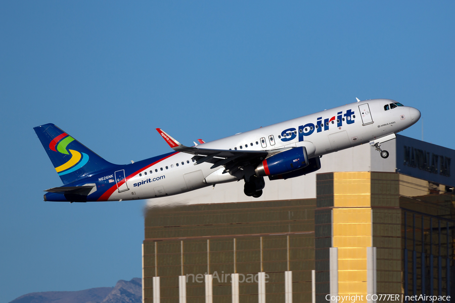 Spirit Airlines Airbus A320-232 (N626NK) | Photo 203858