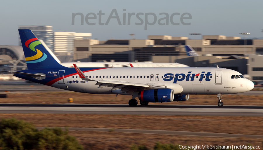 Spirit Airlines Airbus A320-232 (N626NK) | Photo 119429