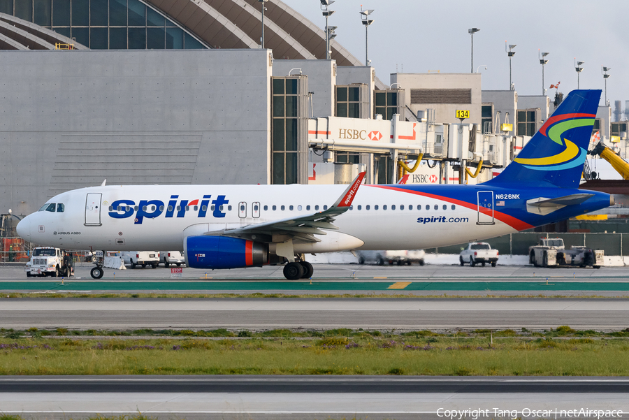Spirit Airlines Airbus A320-232 (N626NK) | Photo 560259