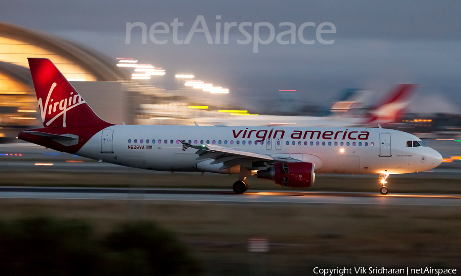 Virgin America Airbus A320-214 (N626VA) | Photo 106003