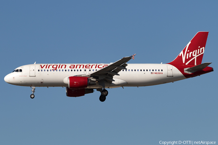 Virgin America Airbus A320-214 (N626VA) | Photo 145215