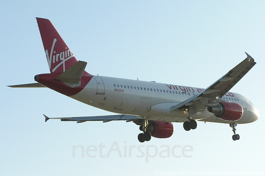 Virgin America Airbus A320-214 (N626VA) | Photo 3313