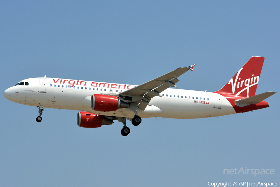 Virgin America Airbus A320-214 (N626VA) | Photo 46958