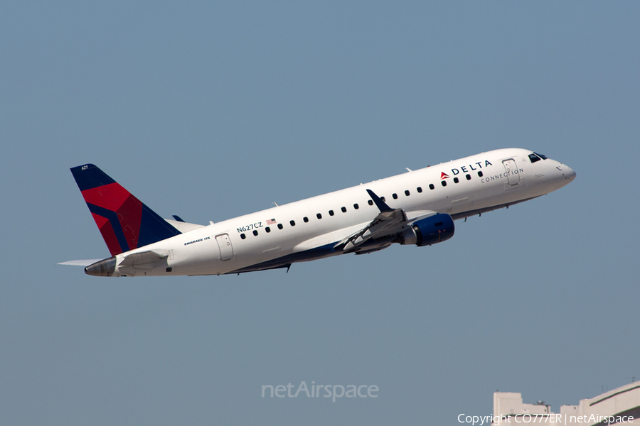 Delta Connection (Compass Airlines) Embraer ERJ-175LR (ERJ-170-200LR) (N627CZ) | Photo 104554