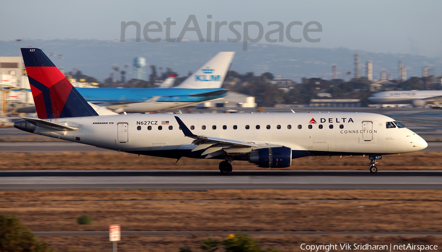Delta Connection (Compass Airlines) Embraer ERJ-175LR (ERJ-170-200LR) (N627CZ) | Photo 120242