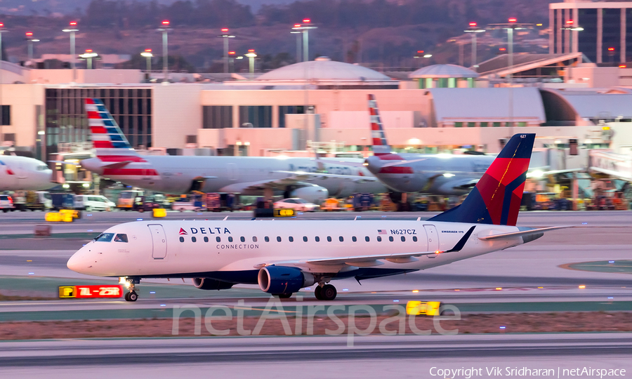 Delta Connection (Compass Airlines) Embraer ERJ-175LR (ERJ-170-200LR) (N627CZ) | Photo 211552