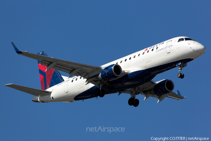 Delta Connection (Compass Airlines) Embraer ERJ-175LR (ERJ-170-200LR) (N627CZ) | Photo 123440