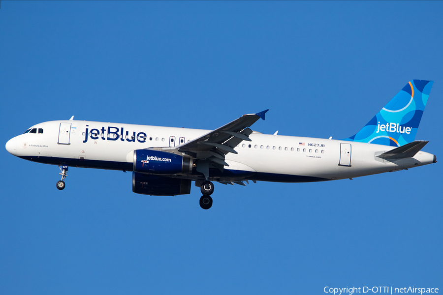 JetBlue Airways Airbus A320-232 (N627JB) | Photo 591691
