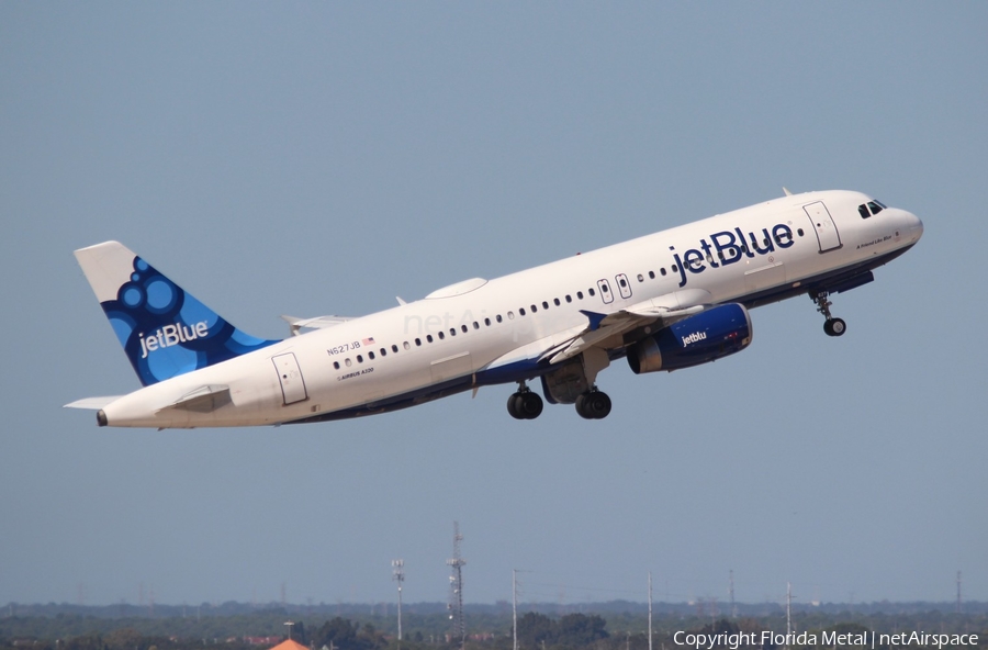 JetBlue Airways Airbus A320-232 (N627JB) | Photo 615365