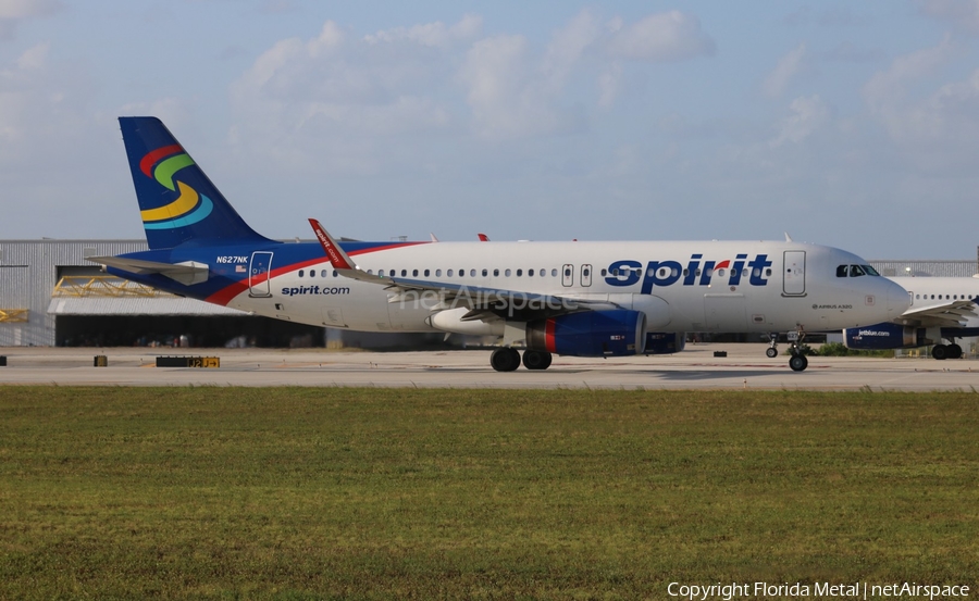 Spirit Airlines Airbus A320-232 (N627NK) | Photo 358072