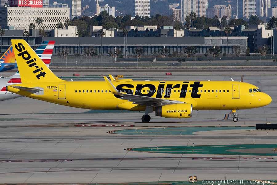 Spirit Airlines Airbus A320-232 (N627NK) | Photo 539620