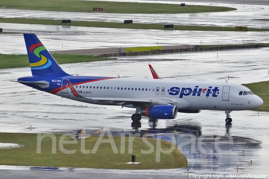Spirit Airlines Airbus A320-232 (N627NK) | Photo 68320
