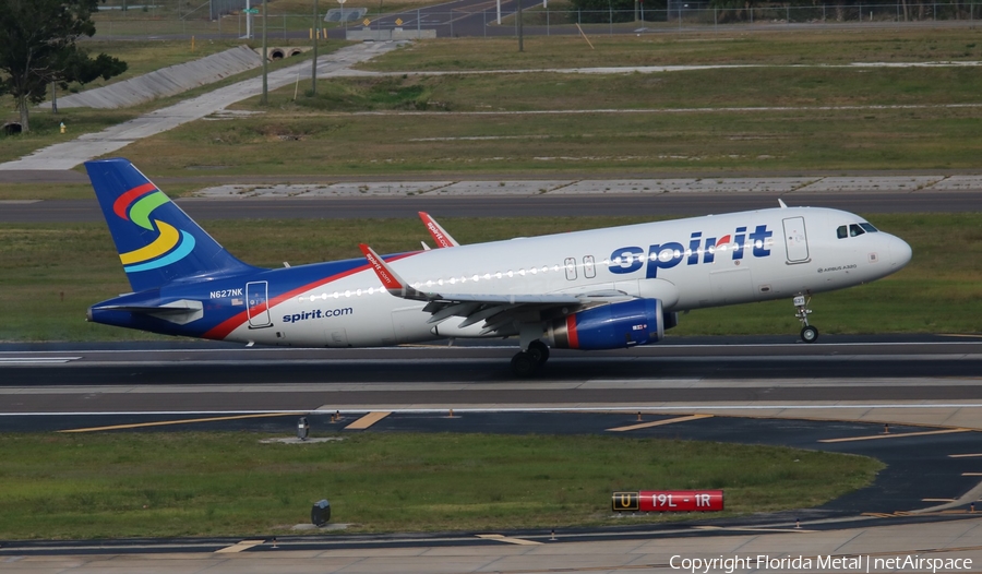 Spirit Airlines Airbus A320-232 (N627NK) | Photo 615550