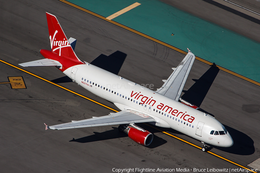 Virgin America Airbus A320-214 (N627VA) | Photo 120871