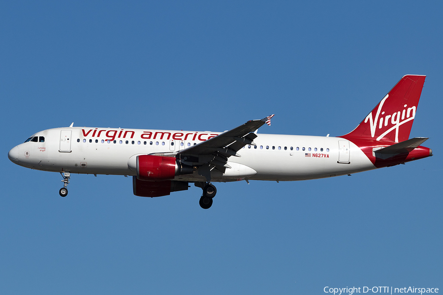 Virgin America Airbus A320-214 (N627VA) | Photo 144733