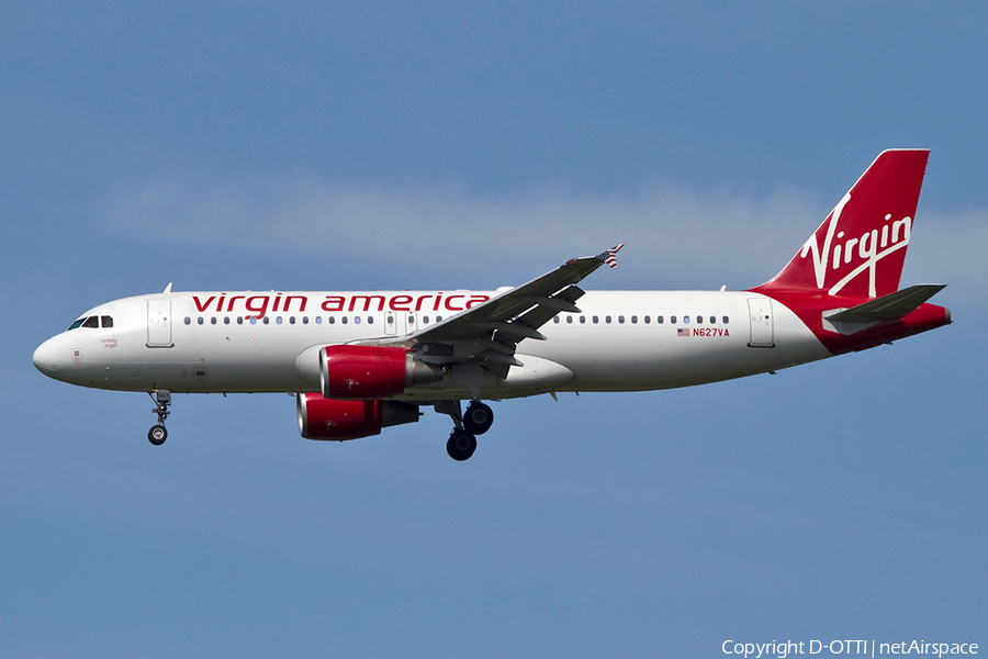 Virgin America Airbus A320-214 (N627VA) | Photo 364630