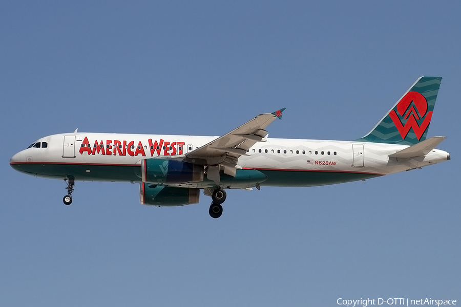America West Airlines Airbus A320-211 (N628AW) | Photo 178336