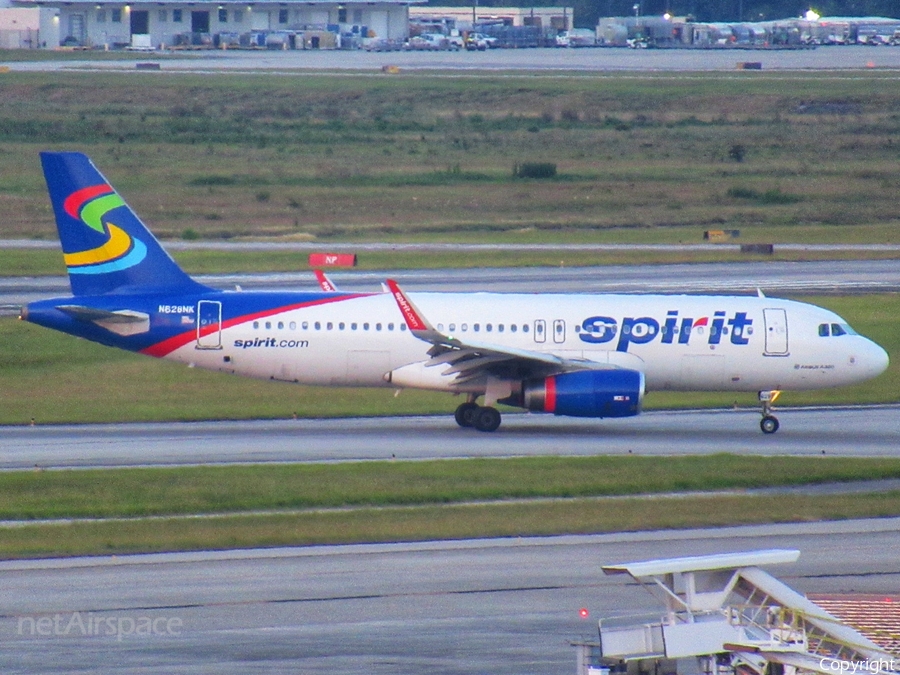 Spirit Airlines Airbus A320-232 (N628NK) | Photo 351819
