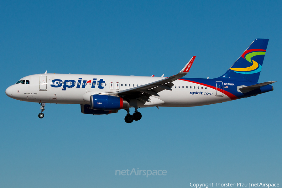 Spirit Airlines Airbus A320-232 (N628NK) | Photo 144401