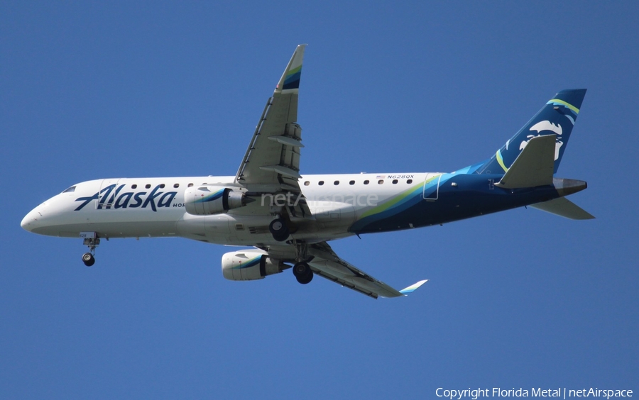 Alaska Airlines (Horizon) Embraer ERJ-175LR (ERJ-170-200LR) (N628QX) | Photo 615581