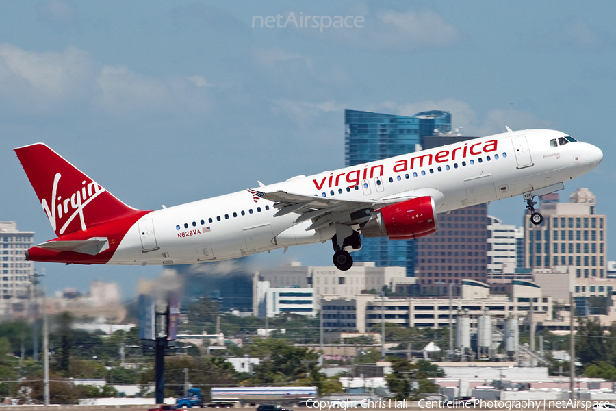 Virgin America Airbus A320-214 (N628VA) | Photo 7769