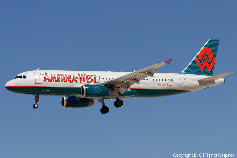 America West Airlines Airbus A320-231 (N629AW) | Photo 180497
