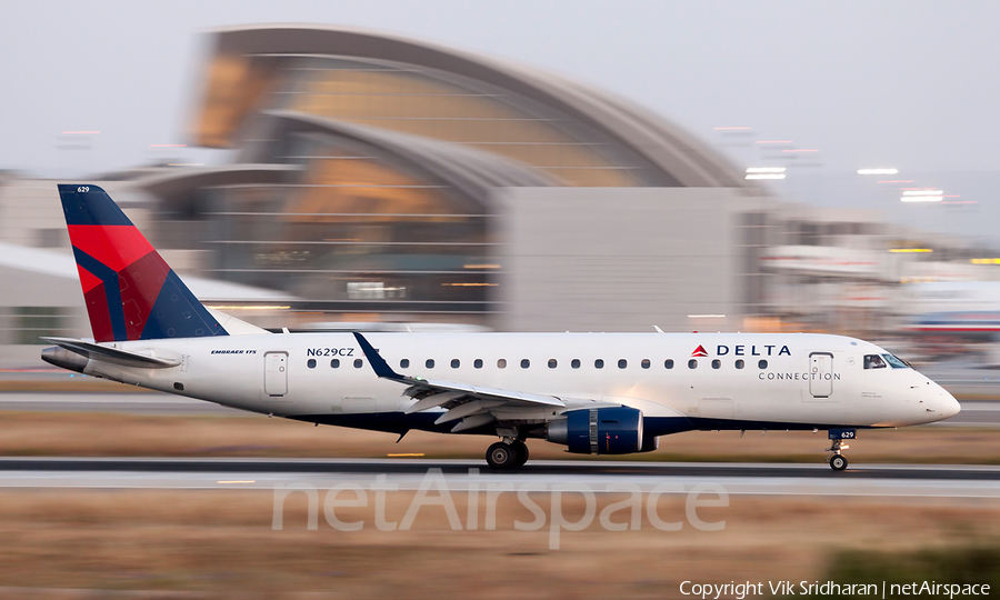 Delta Connection (Compass Airlines) Embraer ERJ-175LR (ERJ-170-200LR) (N629CZ) | Photo 107040